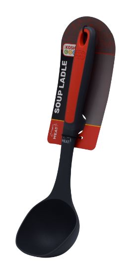 The Kosher Cook Soup Ladle - Meat (Red)