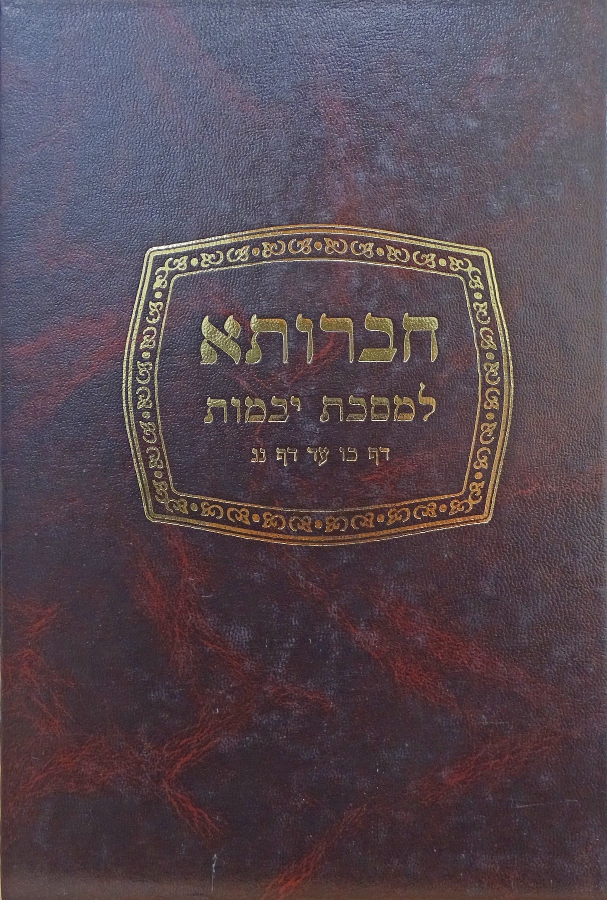 חברותא יבמות ב - כו-נג-ישן