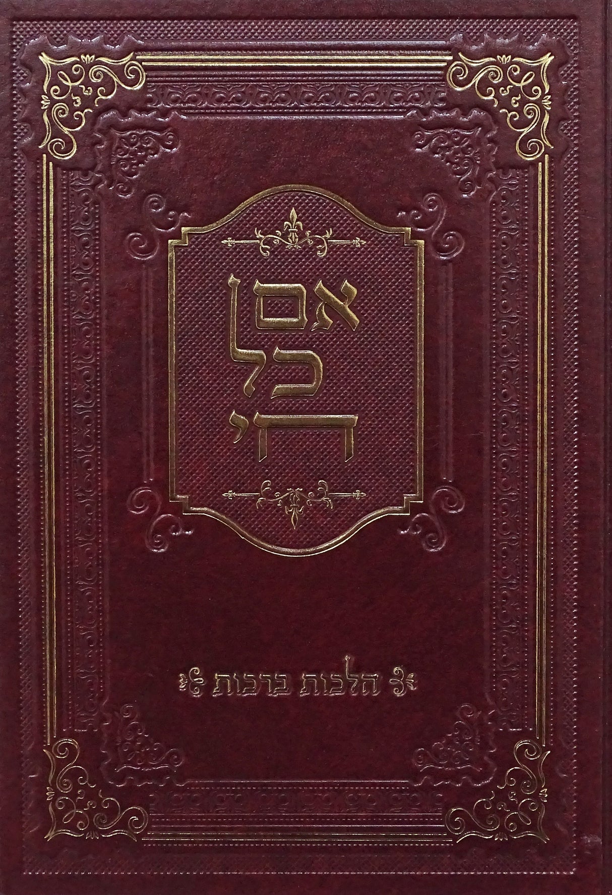 אם כל חי - הל' ברכות