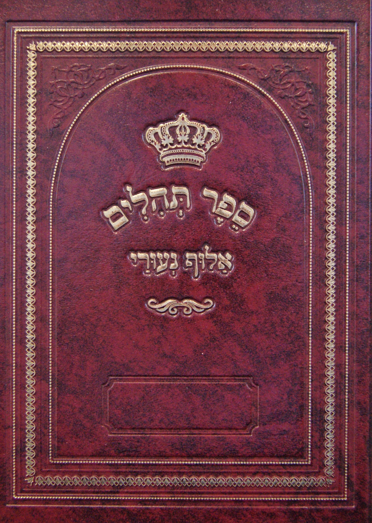 תהלים אלוף נעורי - חינוך לילדים