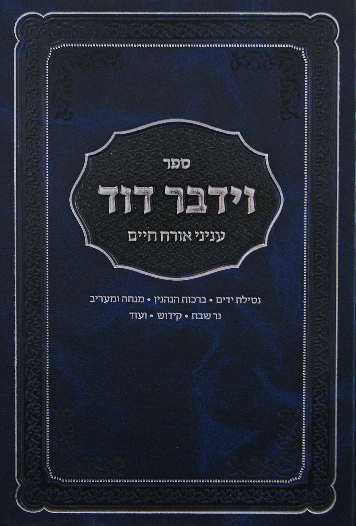 וידבר דוד - עניני אורח חיים חלק ב
