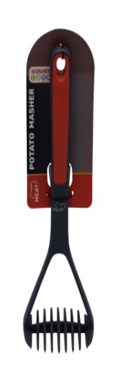 The Kosher Cook Potato Masher - Meat (Red)