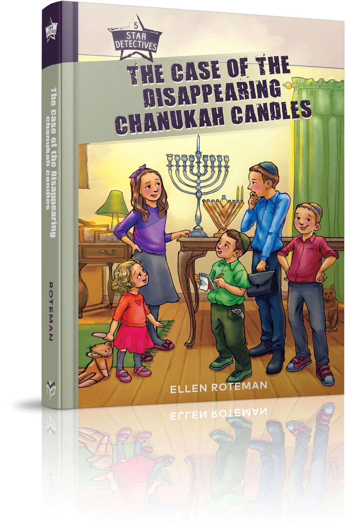 The Case of the Disappearing Chanukah Candles