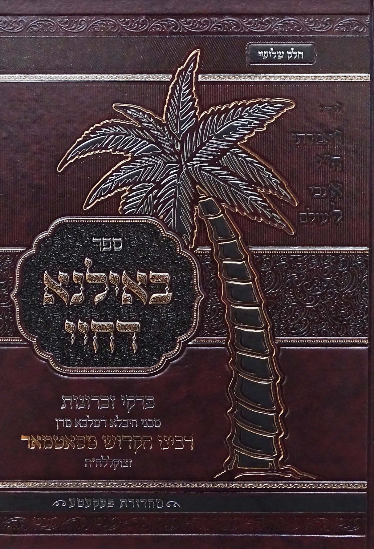 באילנא דחיי חלק ג - סאטמאר אידיש