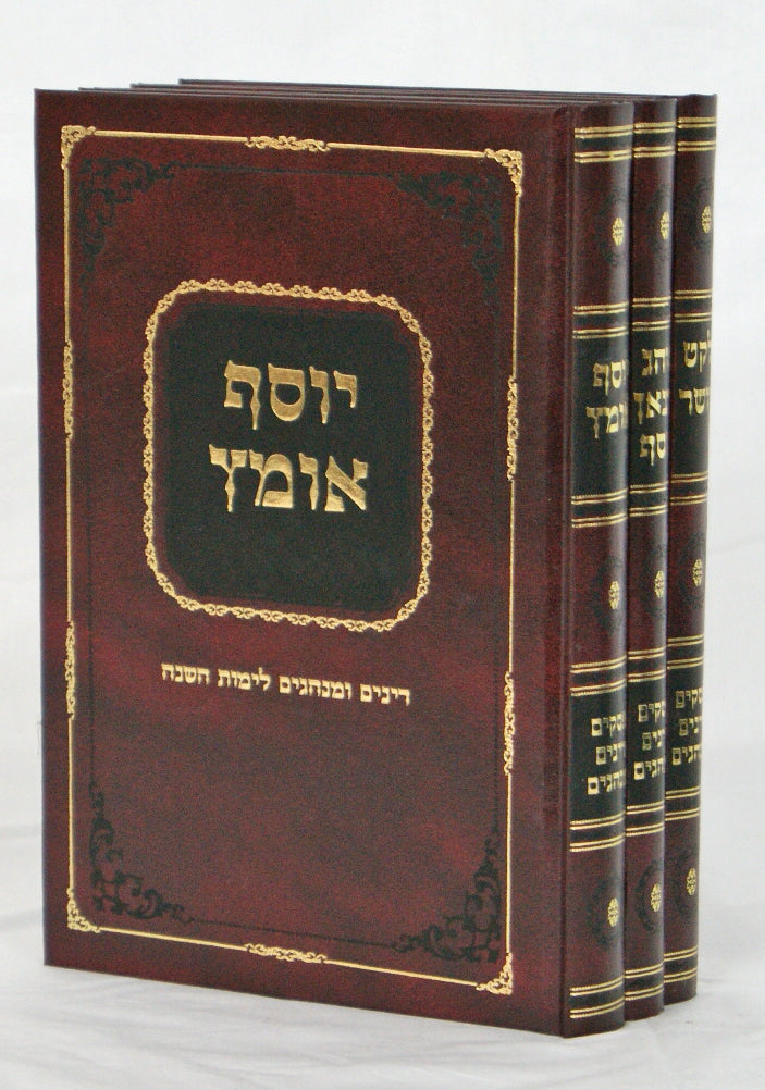 נוהג כצאן יוסף/יוסף אומץ/לקט יושר ג' כרכים