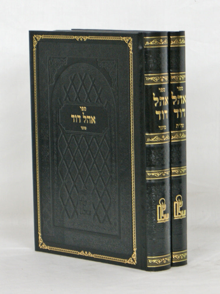 אהל דוד ב' כרכים - מועד, על התורה, נ"ך ומועדי השנה