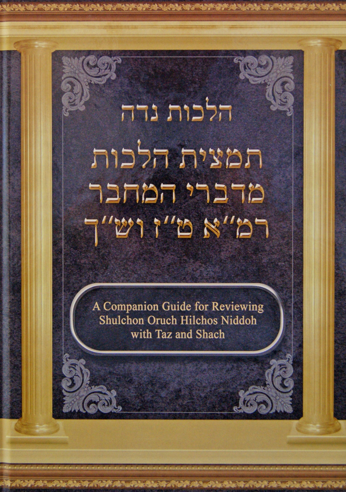 הלכות נדה - תמצית הלכות מדברי המחבר רמ"א ט"ז וש"ך