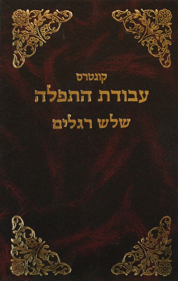 עבודת התפלה שלוש רגלים