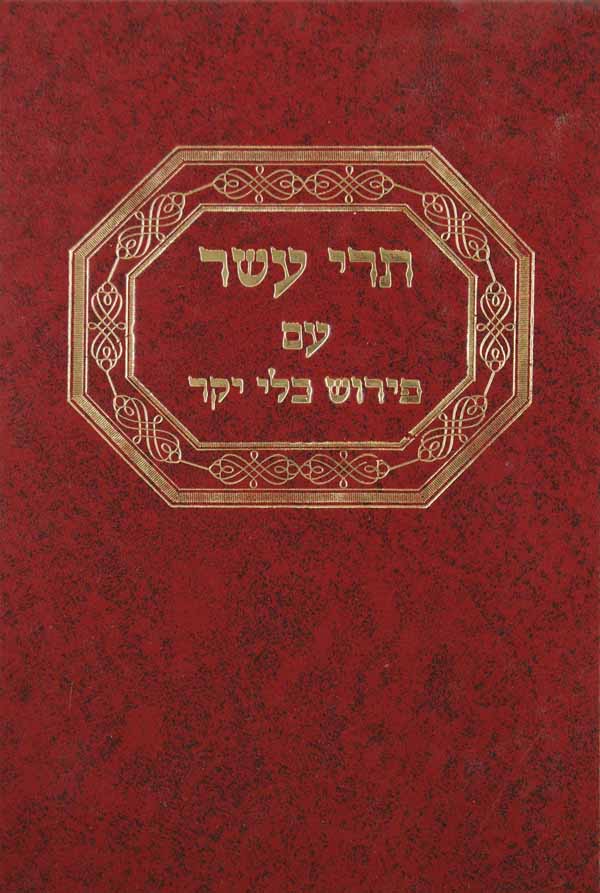 תרי עשר עם פירוש כלי יקר חלק ב