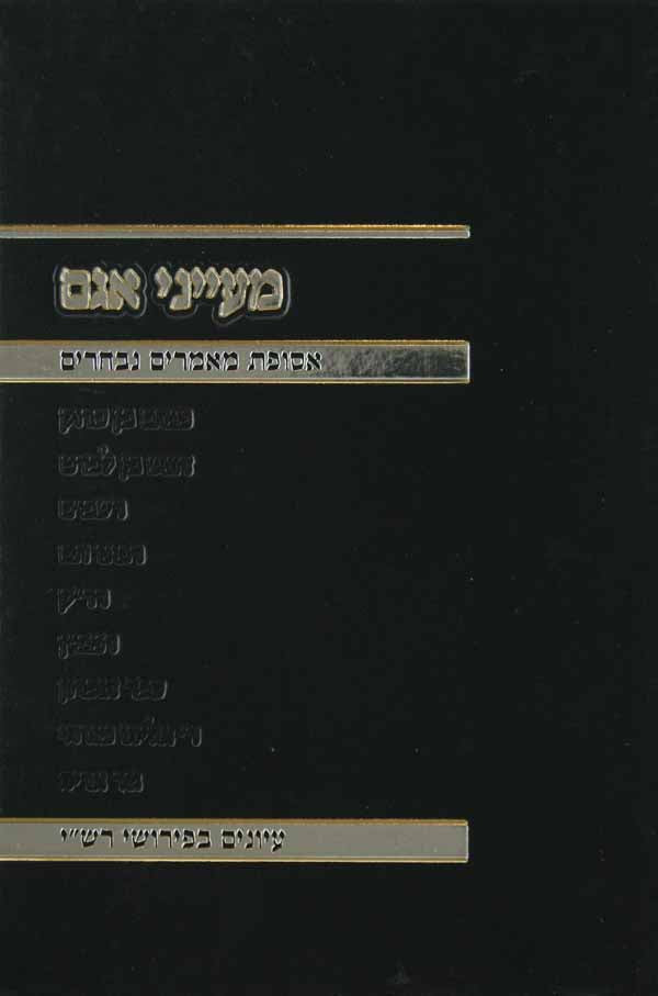 מעייני אגם - עיונים בפירושי רש"י