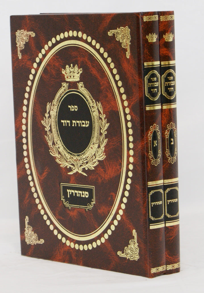 עבודת דוד סנהדרין ב' כרכים