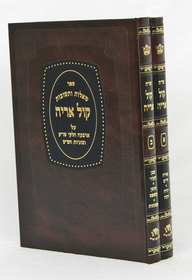 קול אריה ב' כרכים שו"ת