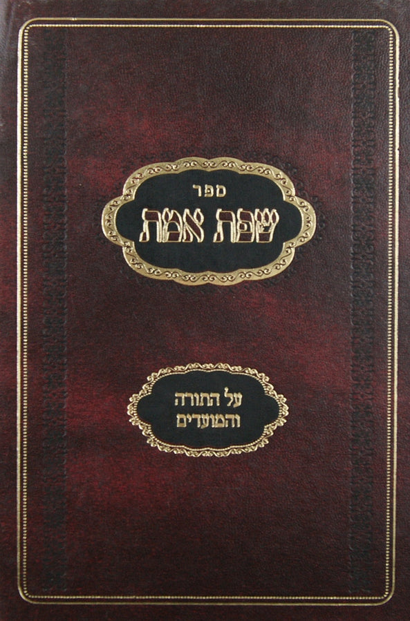 שפת אמת על התורה והמועדים -בראשית/ ישיבת אור עציון