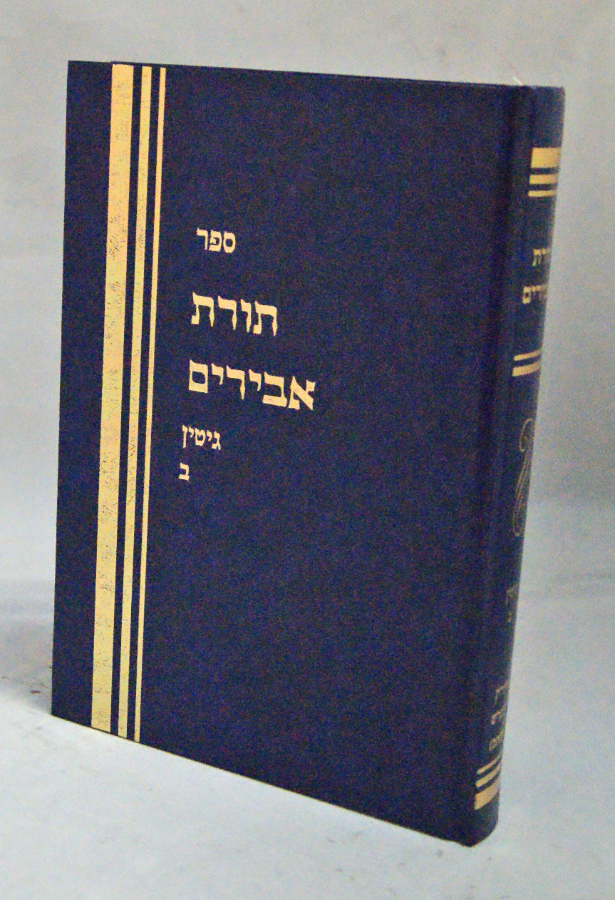 תורת אבירים - גיטין חלק ב - פרק ח' ט