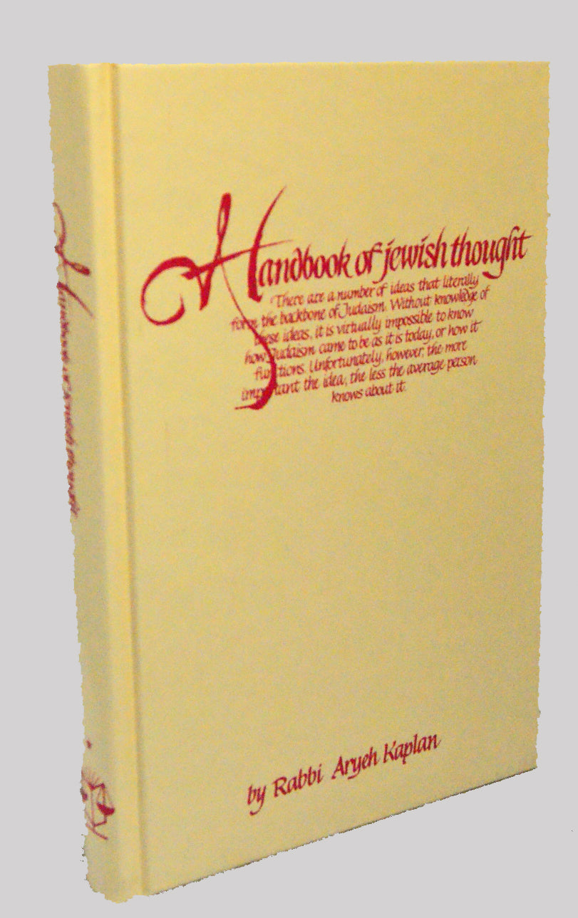 Handbook of Jewish Thought (Vol 1)