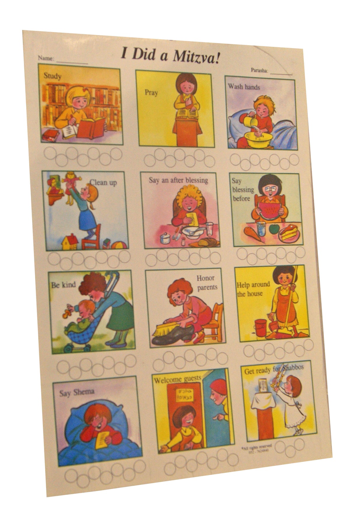 I did a Mitzvah Sticker Pack - Girls