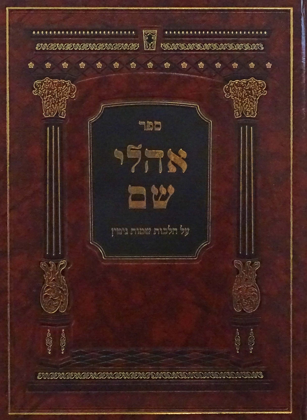 אהלי שם - הלכות שמות גיטין