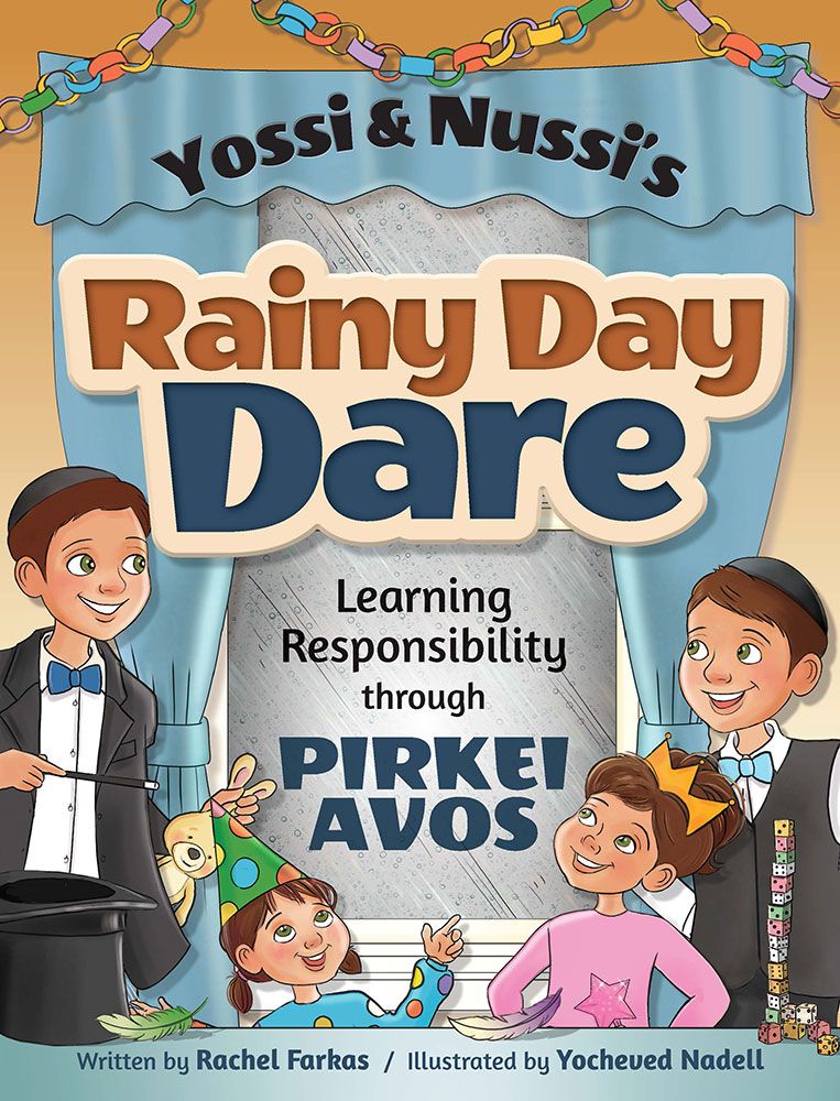 Yossi and Nussi's Rainy Day Dare -Responsibility Through Pirkei Avos