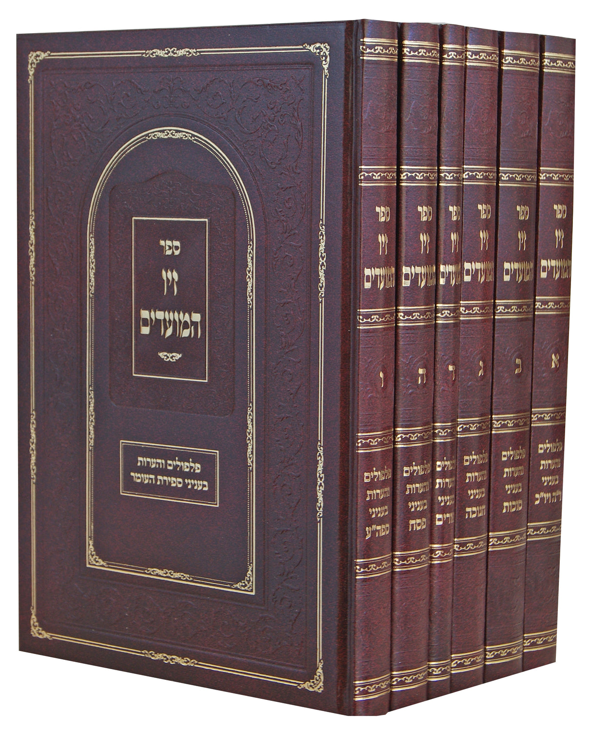 זיו המועדים ו' כרכים