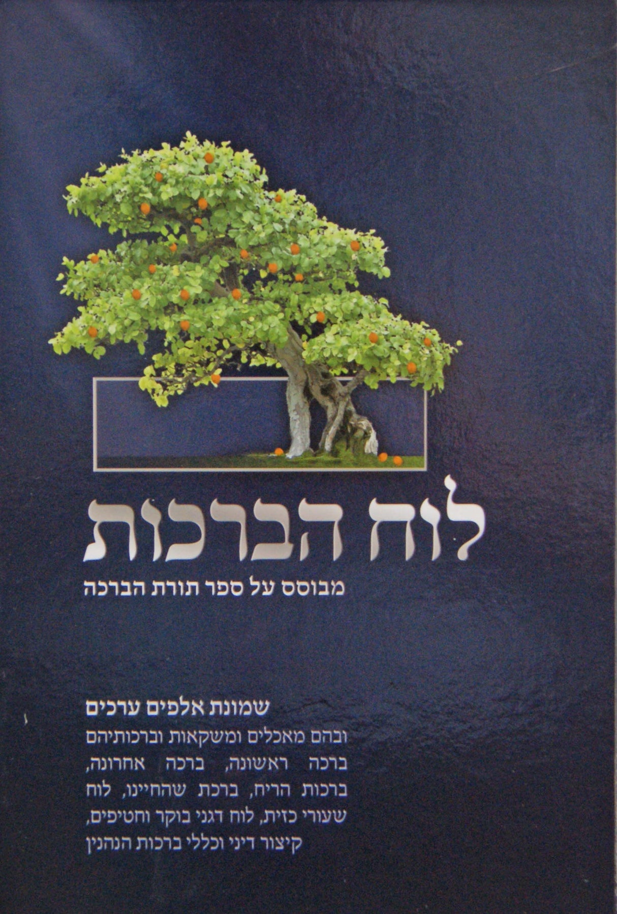 לוח הברכות - מבוסס על ספר תורת הברכה גדול קשה