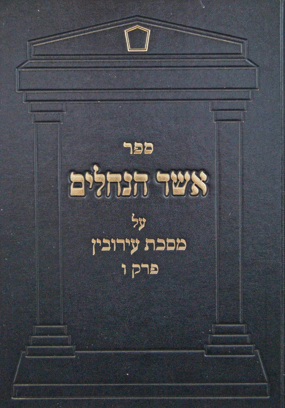 אשד הנחלים עירובין פרק ו - חדש