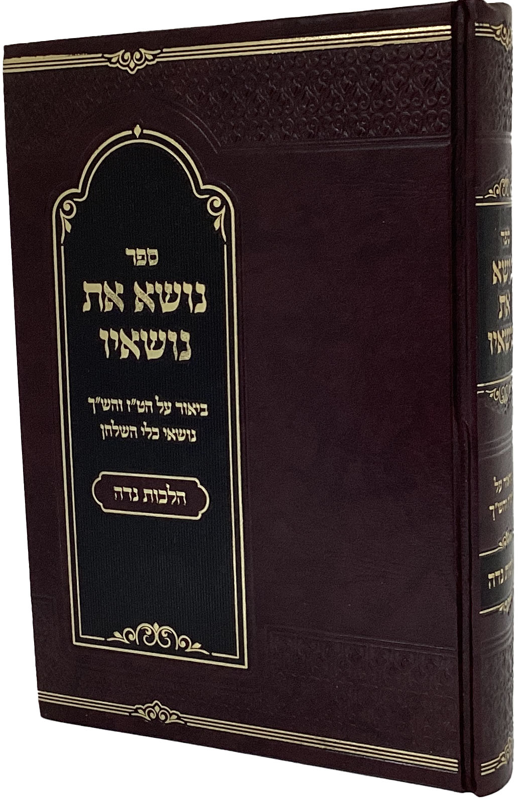 נושא את נושאיו - הלכות נדה