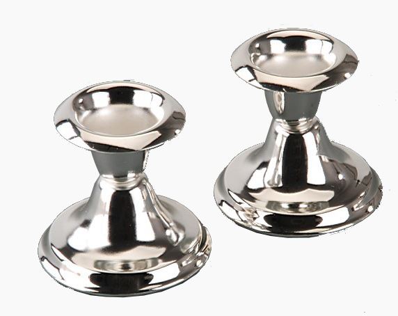 Candlesticks-Silver Plated-Mini 6.35cm