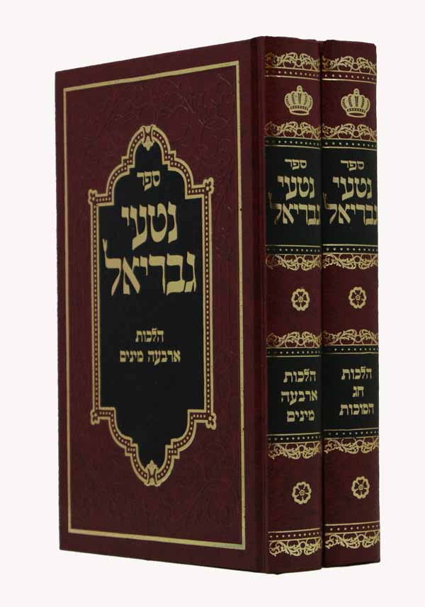 נטעי גבריאל סוכות וד' מינים ב' כרכים