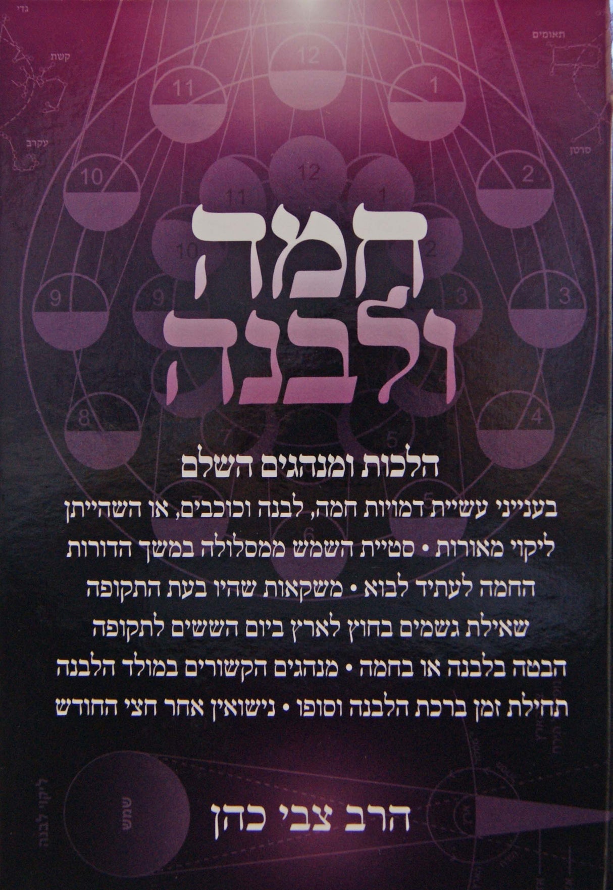 חמה ולבנה - הלכות ומנהגים השלם