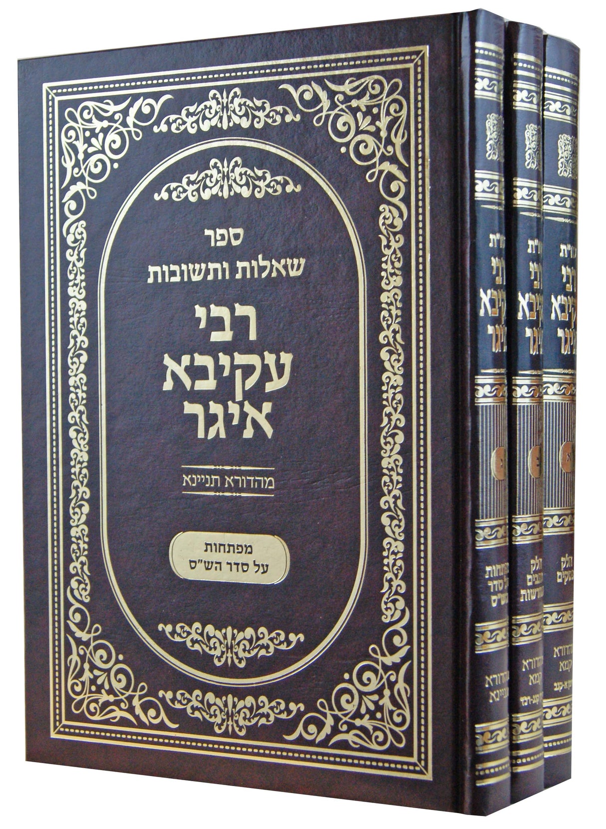 רבי עקיבא איגר שו"ת ג' כרכים