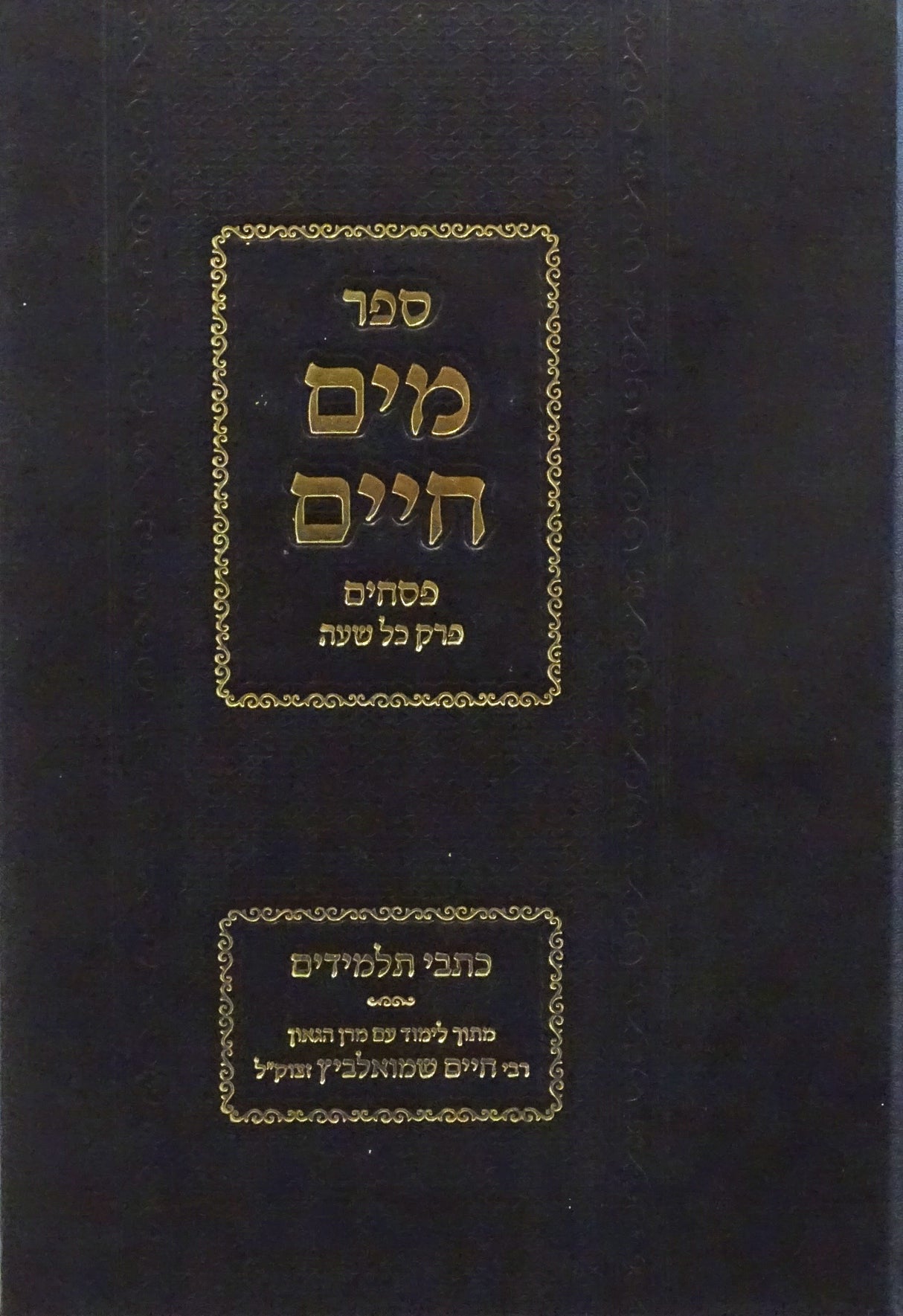 מים חיים - פסחים