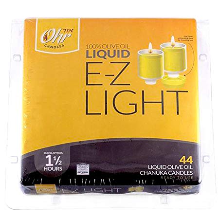 Ner Mitzvah EZ Light Liquid Small 1.5hr 44pk
