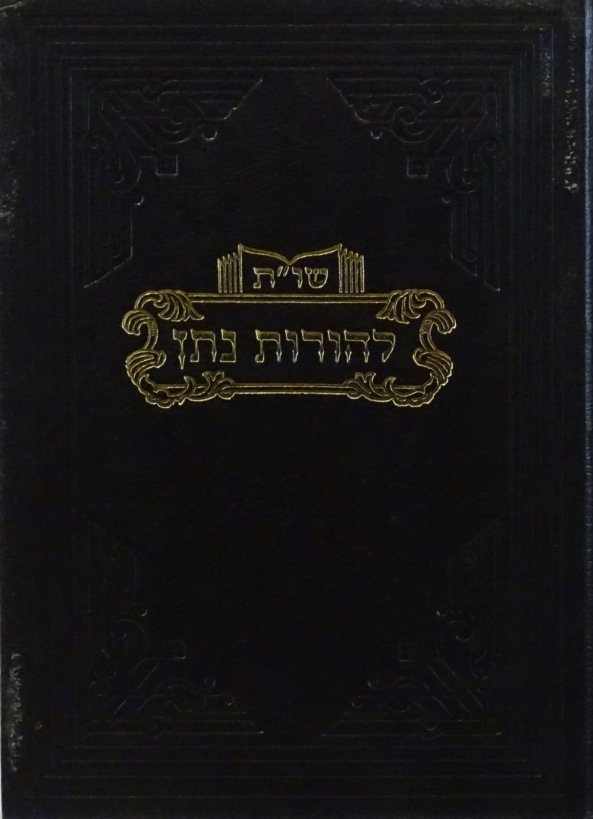 להורות נתן שו"ת חלק יב