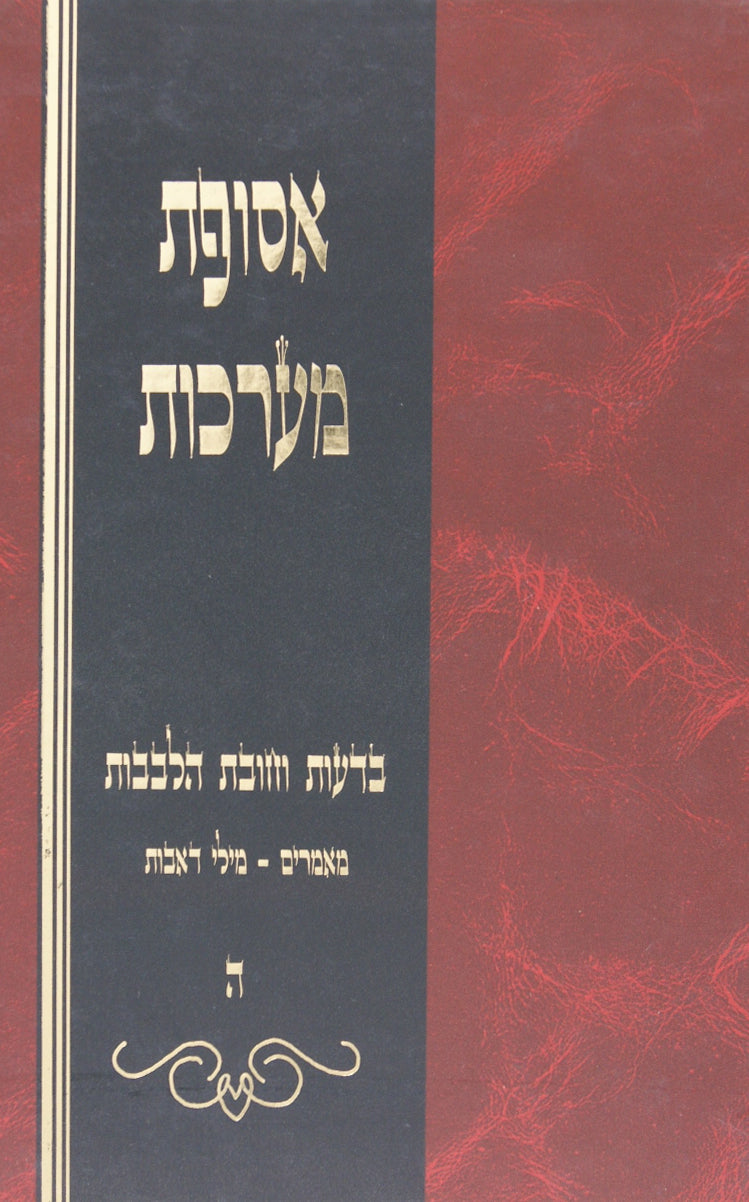 אסופת מערכות ה-מאמרים/מילי דאבות