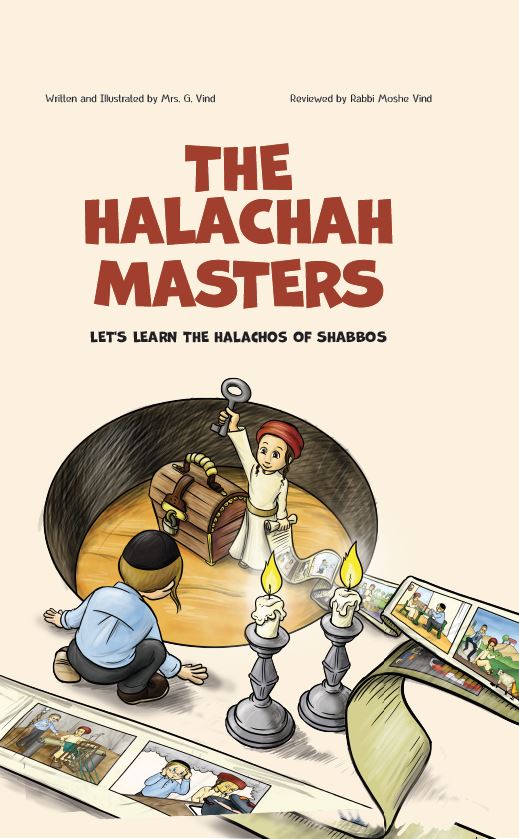Halachah Masters -Lets's learn the Halochos of Shabbos, COMIC