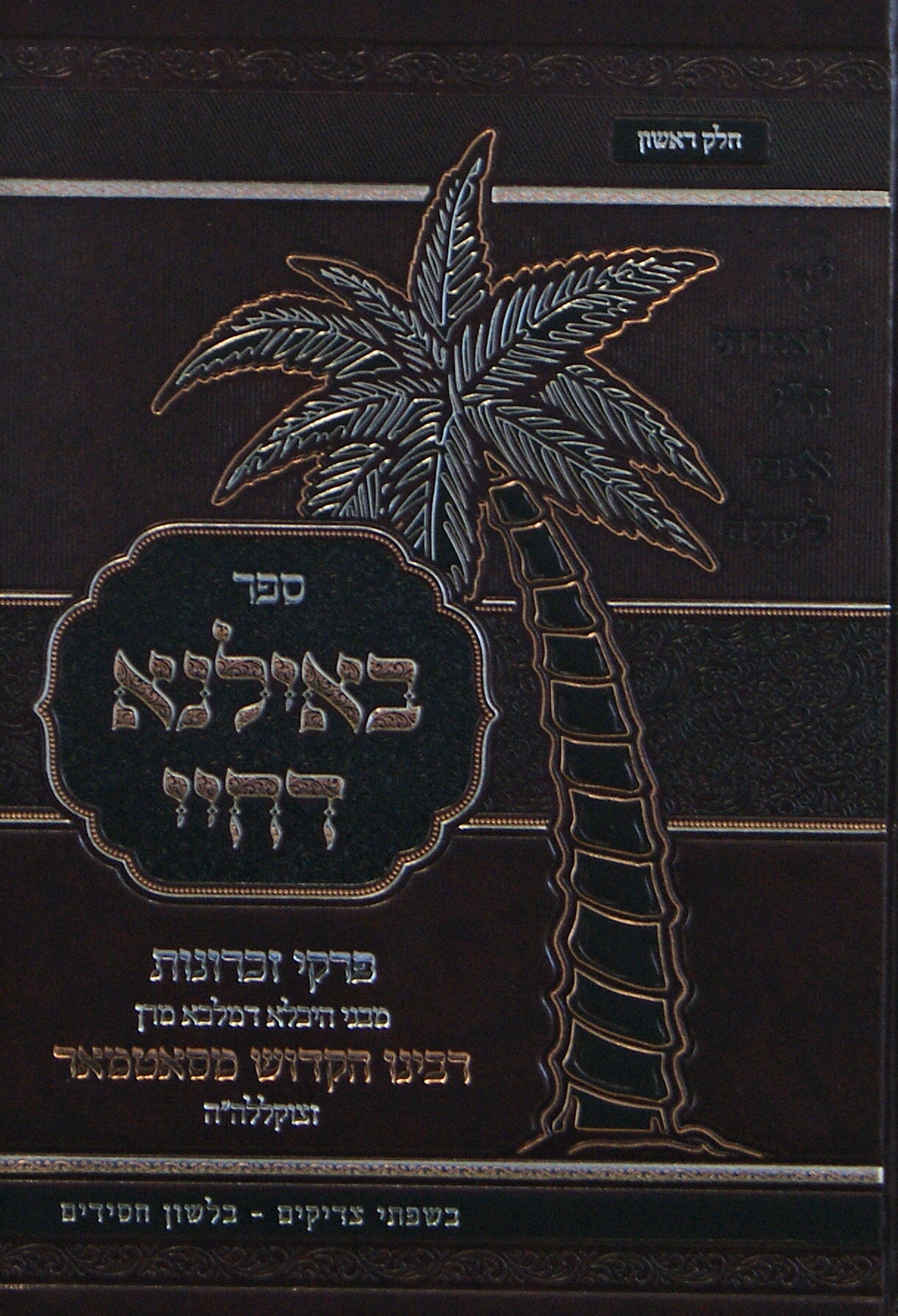 באילנא דחיי חלק א - סאטמאר אידיש