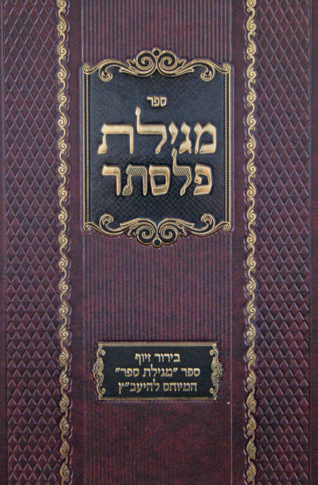 מגילת פלסתר - הרב יעקב עמדן