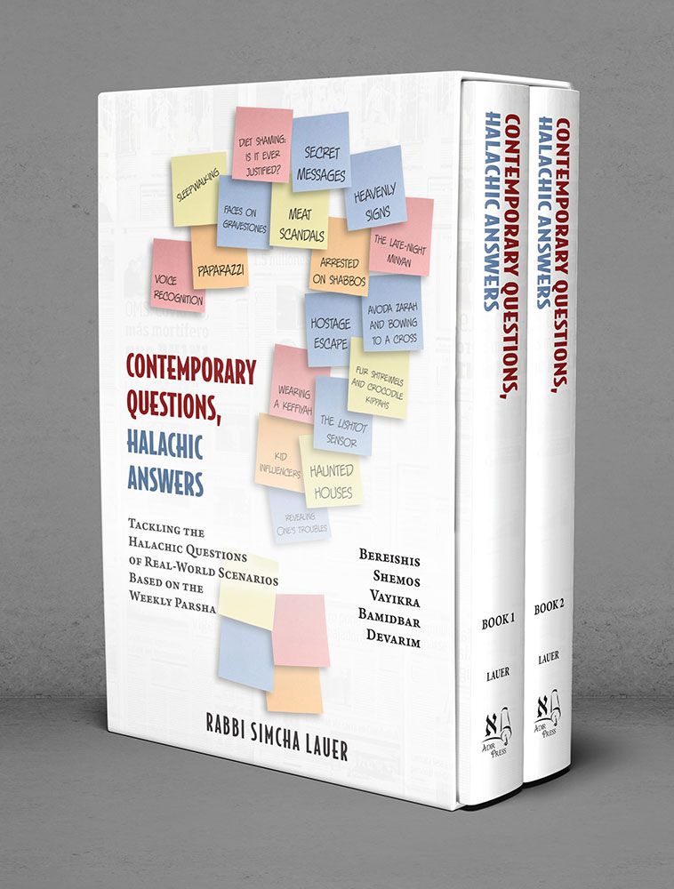 Contemporary Questions, Halachic Answers 2 Vols