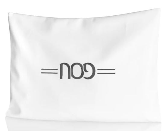 Leather Pillow Case - Gray
