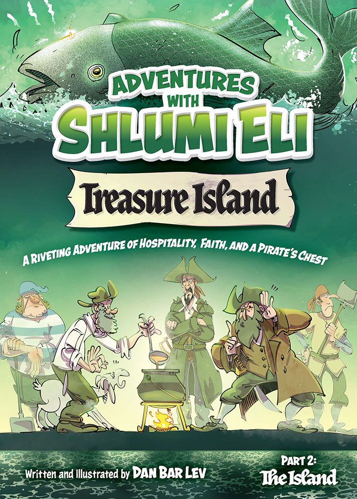 Adventures with Shlumi Eli - Treasure Island Part 2: The Island (Comic Book)