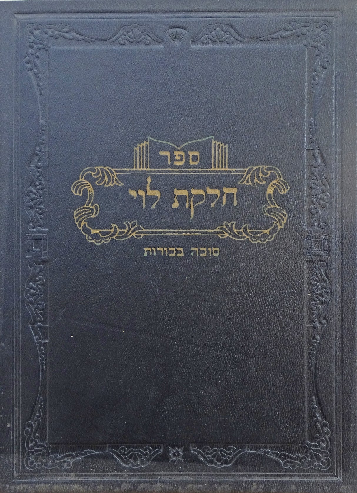 חלקת לוי-סוכה-בכורות