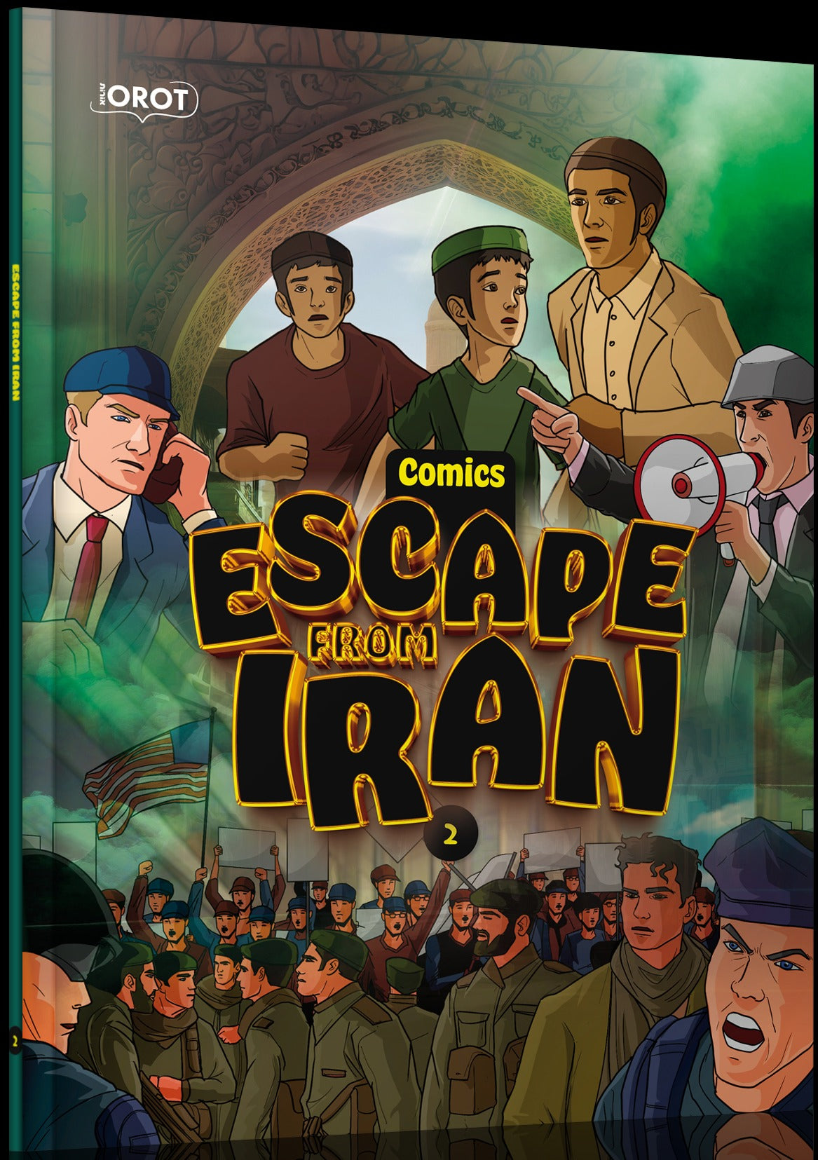 Escape from Iran 2 - Comic (Orot)