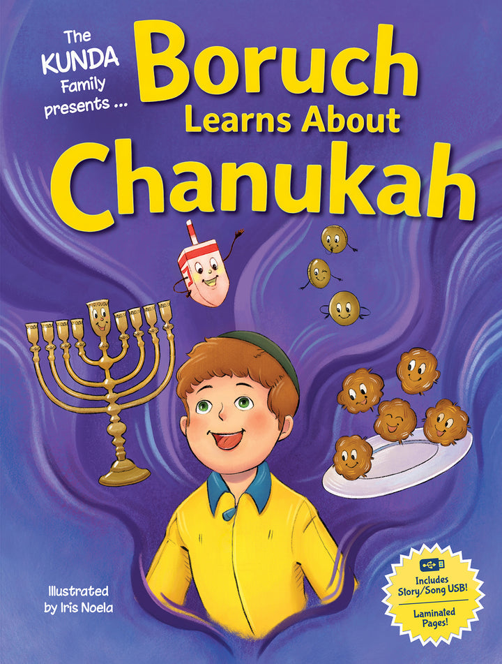 Boruch Learns About Chanukah Laminated
