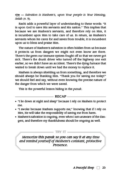 Daily Dose of Pesukim of Bitachon - Pocket size