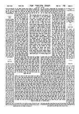 מסכת שבת ג' בכל דרכיך ירושלמי [#15] ארטסקרול: פרקים י-כד