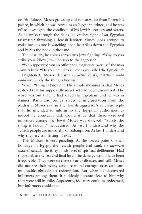 Artscroll: With Hearts Full of Faith by Rabbi Mattisyahu Salomon