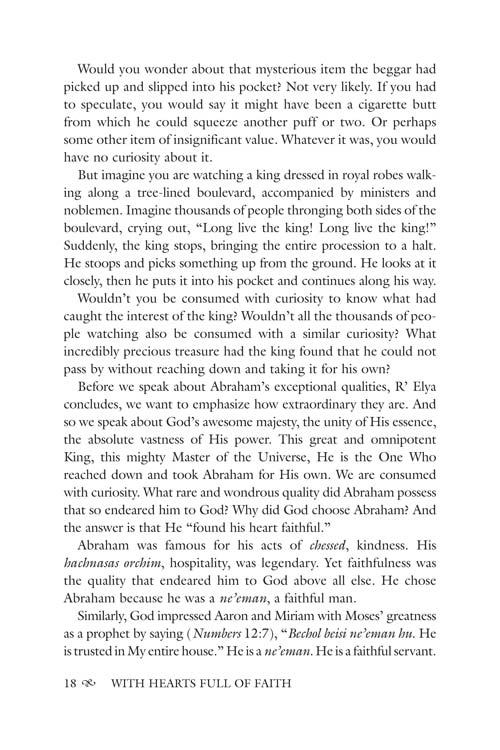 Artscroll: With Hearts Full of Faith by Rabbi Mattisyahu Salomon