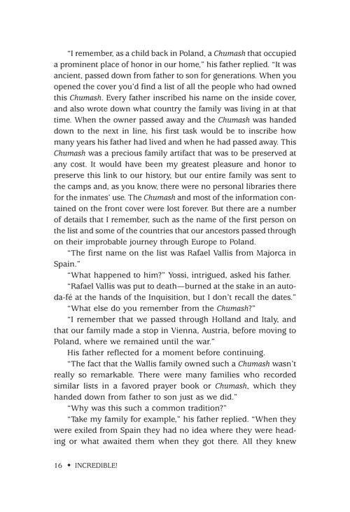 Incredible! No 1 Hardback