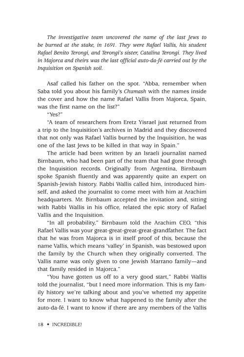 Incredible! No 1 Hardback