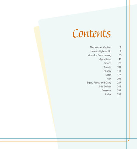 Artscroll: An index of all current Kosher by Design Recipies by Susie Fishbein